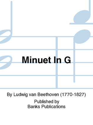 Book cover for Minuet In G