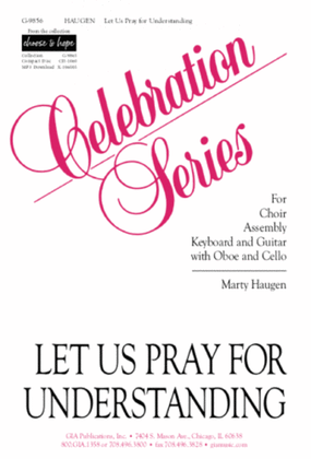 Book cover for Let Us Pray for Understanding