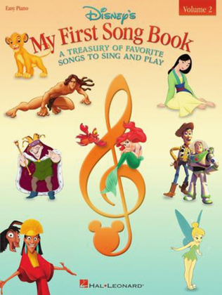 Book cover for Disney's My First Songbook – Volume 2