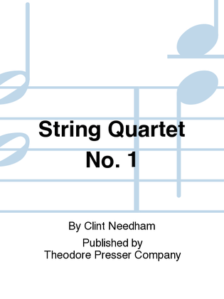 Book cover for String Quartet No. 1