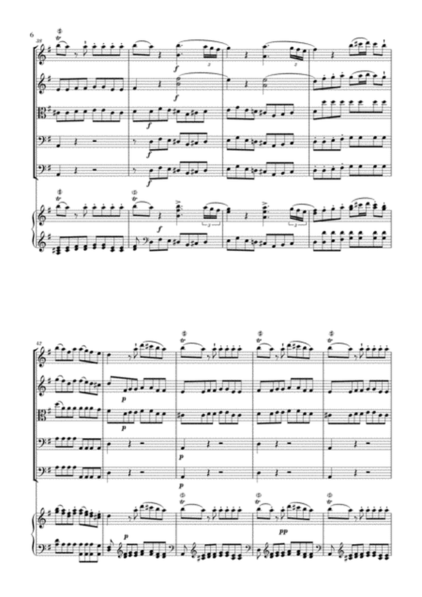 Eine Kleine Nachtmusik - String Quartet or Quintet and Piano image number null