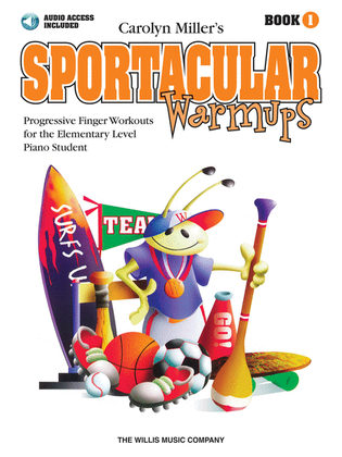 Book cover for Sportacular Warmups - Book 1