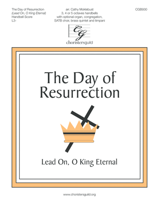 Book cover for The Day of Resurrection - Handbell Score