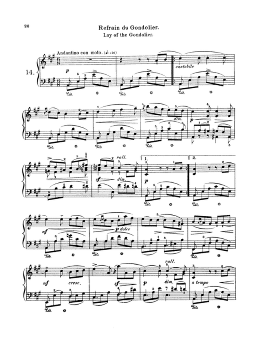 Burgmüller: Eighteen Characteristic Studies, Op. 109