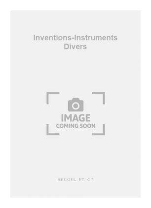 Book cover for Inventions-Instruments Divers