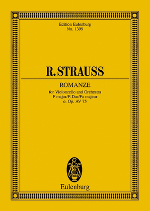 Book cover for Romanze F Major