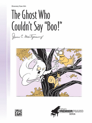 Book cover for The Ghost Who Couldn't Say Boo!