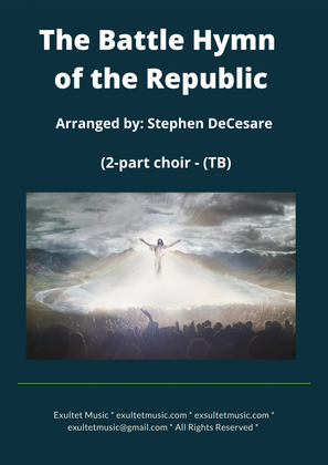 Book cover for The Battle Hymn of the Republic (2-part choir - (TB)