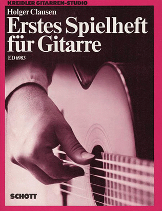 Book cover for Erstes Spielheft Fur Gitarre