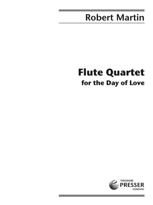 Book cover for Flute Quartet for the Day of Love