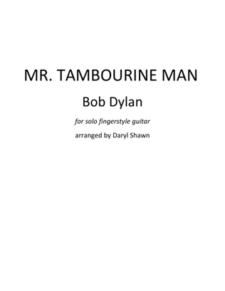 Mr. Tambourine Man