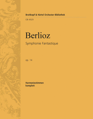 Book cover for Symphonie fantastique Op. 14