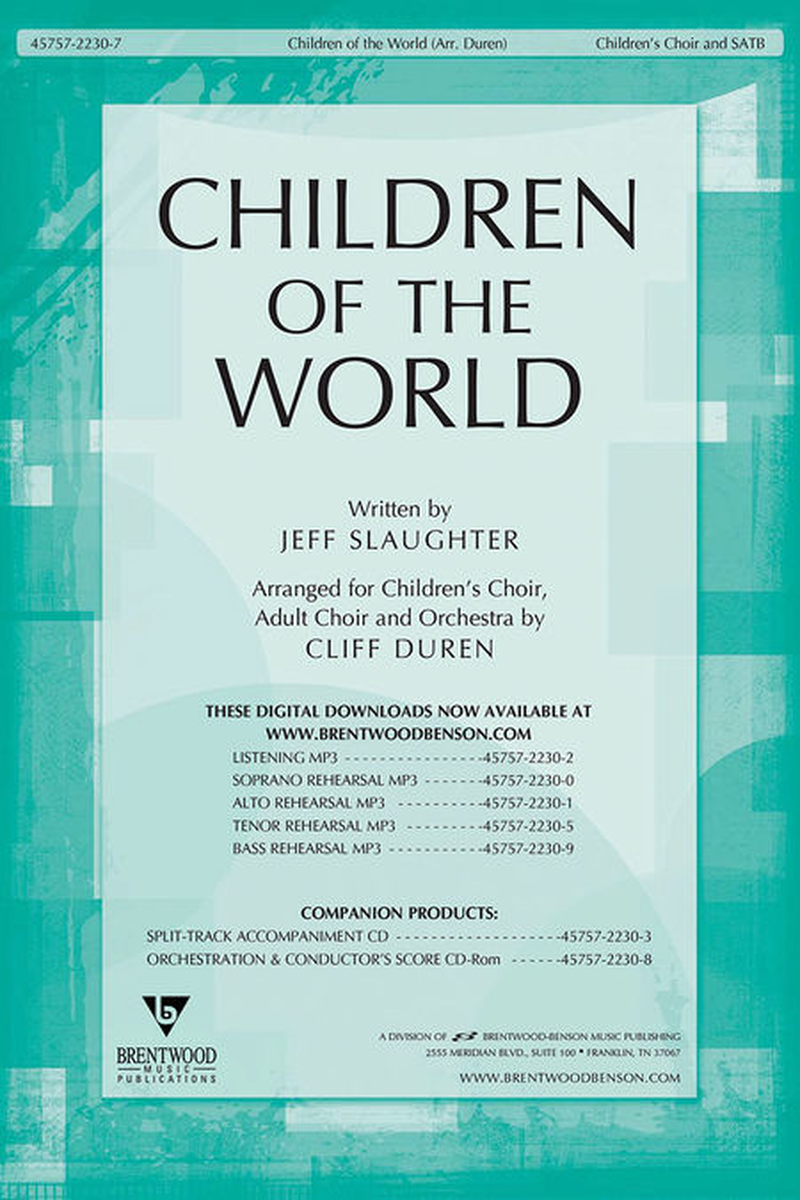 Children Of The World (Split Track Accompaniment CD)