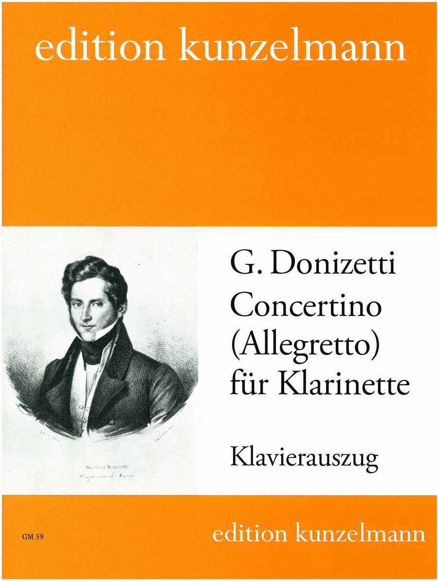 Concertino (Allegretto) for clarinet