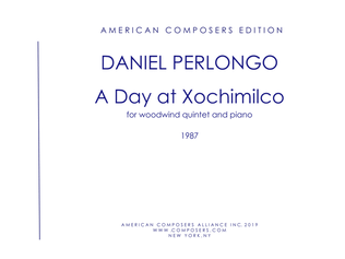 Book cover for [Perlongo] A Day at Xochimilco