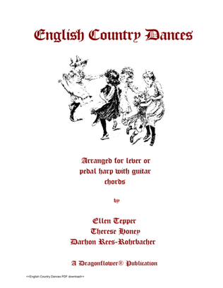 Book cover for English Country Dances
