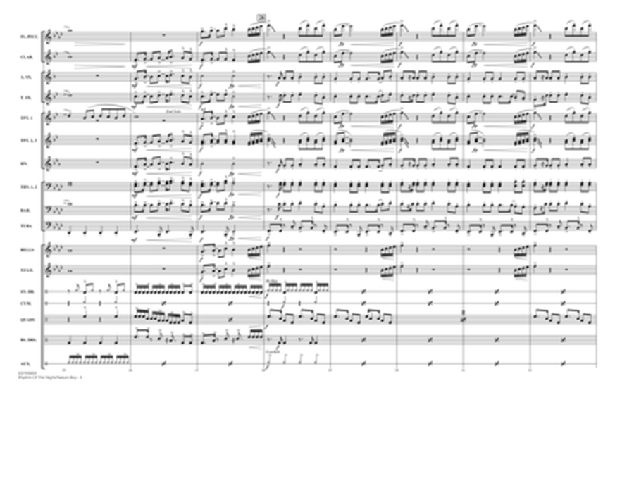 Rhythm of the Night / Nature Boy (from Moulin Rouge) - Full Score