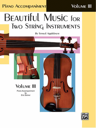 Beautiful Music for Two String Instruments, Book 3