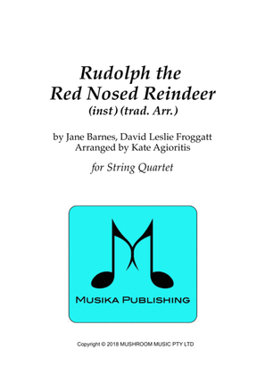 Book cover for Rudolph The Red-nosed Reindeer