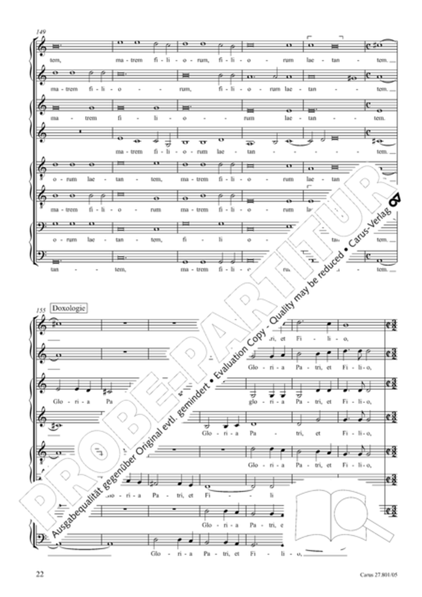 Vespro della Beata Vergine by Claudio Monteverdi Choir - Sheet Music