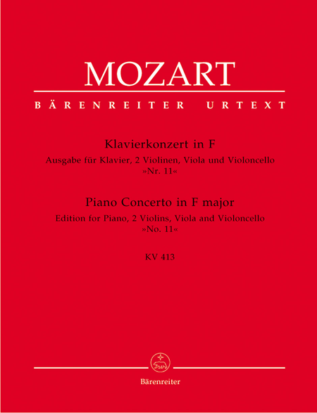 Wolfgang Amadeus Mozart: Piano Concerto in F major
