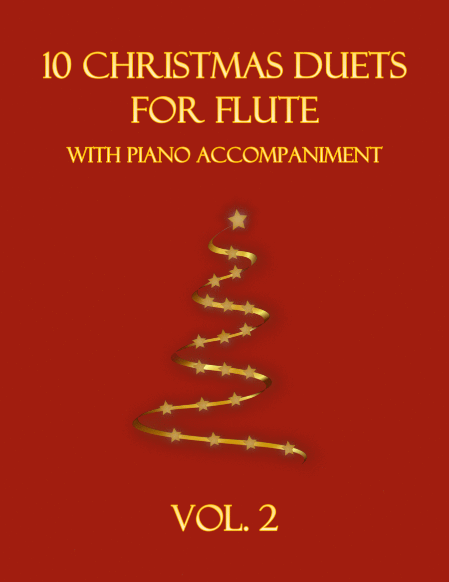 10 Christmas Duets for 2 Flutes with Piano Accompaniment Vol. 2 image number null