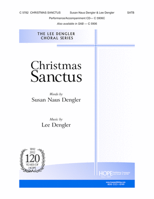 Book cover for Christmas Sanctus