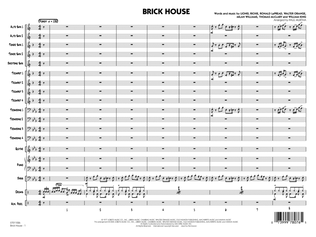 Book cover for Brick House (arr. Paul Murtha) - Full Score