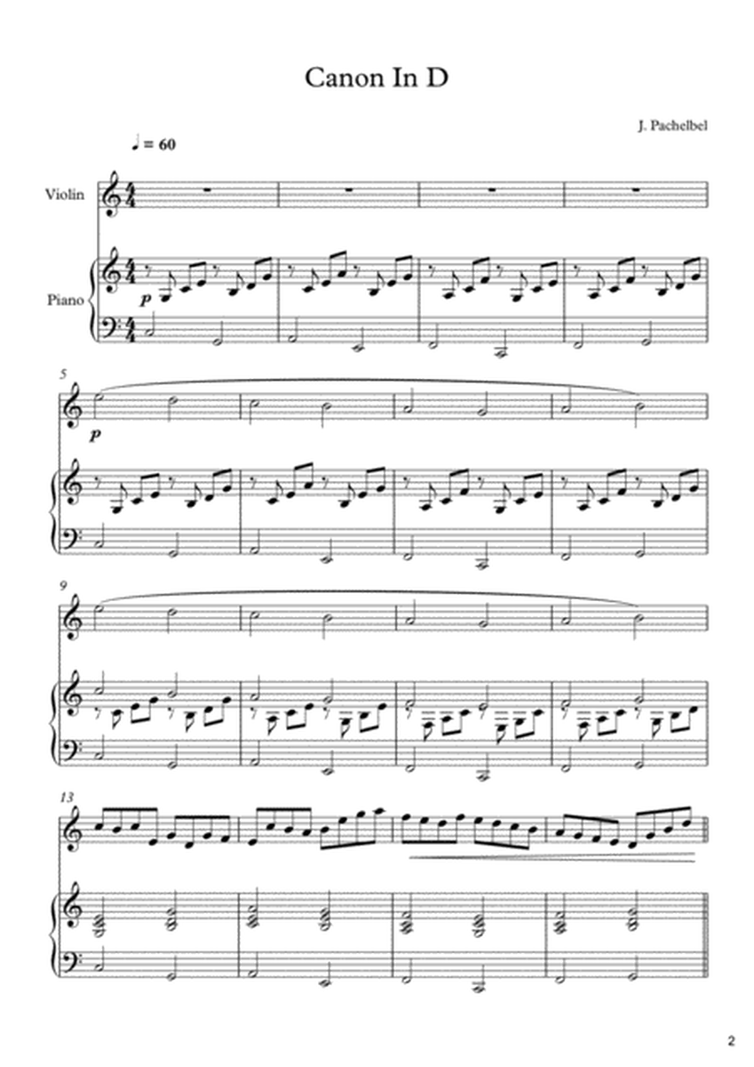 10 Wedding Songs For Violin & Piano