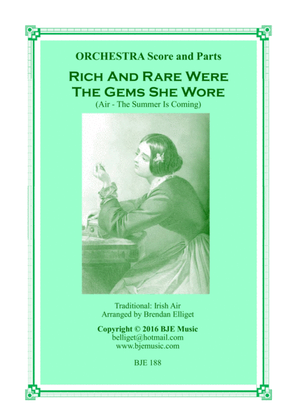 Book cover for Rich and Rare Were The Gems She Wore - Vocal with Orchestra PDF