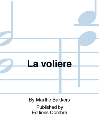 Book cover for La voliere