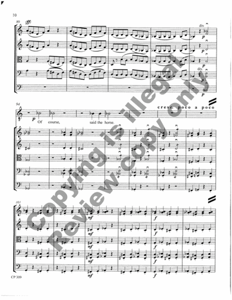 Songs of Laughter, Love, & Tears (Full Score & Parts) image number null