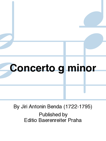 Concerto in G minor for Harpsichord and Strings
