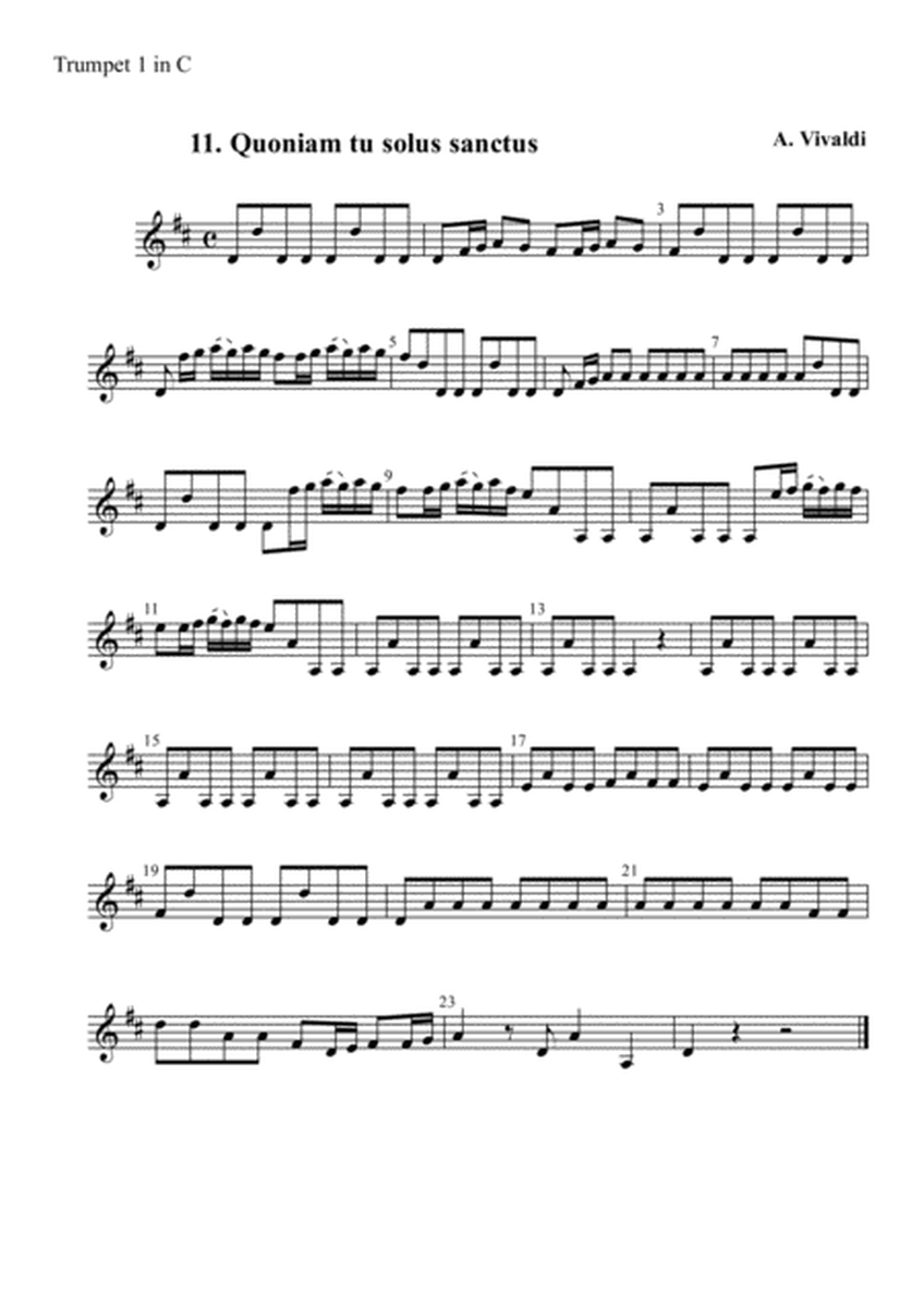 A. Vivaldi - "Quoniam tu solus sanctus", XI mvt. from "Gloria in D major", RV 589