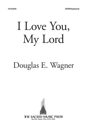 Book cover for I Love You, My Lord