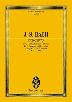 Book cover for Concerto in C Major, BWV 1064