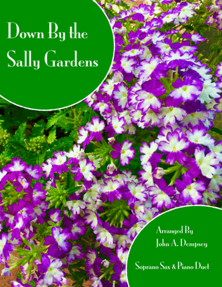 Book cover for Down By the Sally Gardens (Soprano Sax and Piano)