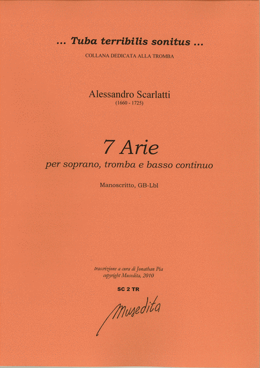 7 Arie (ms, GB-Lbl)