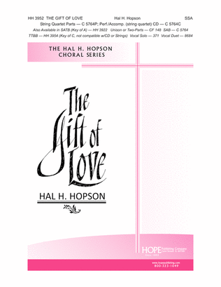 Book cover for The Gift of Love