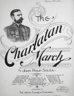 Book cover for The Charlatan March