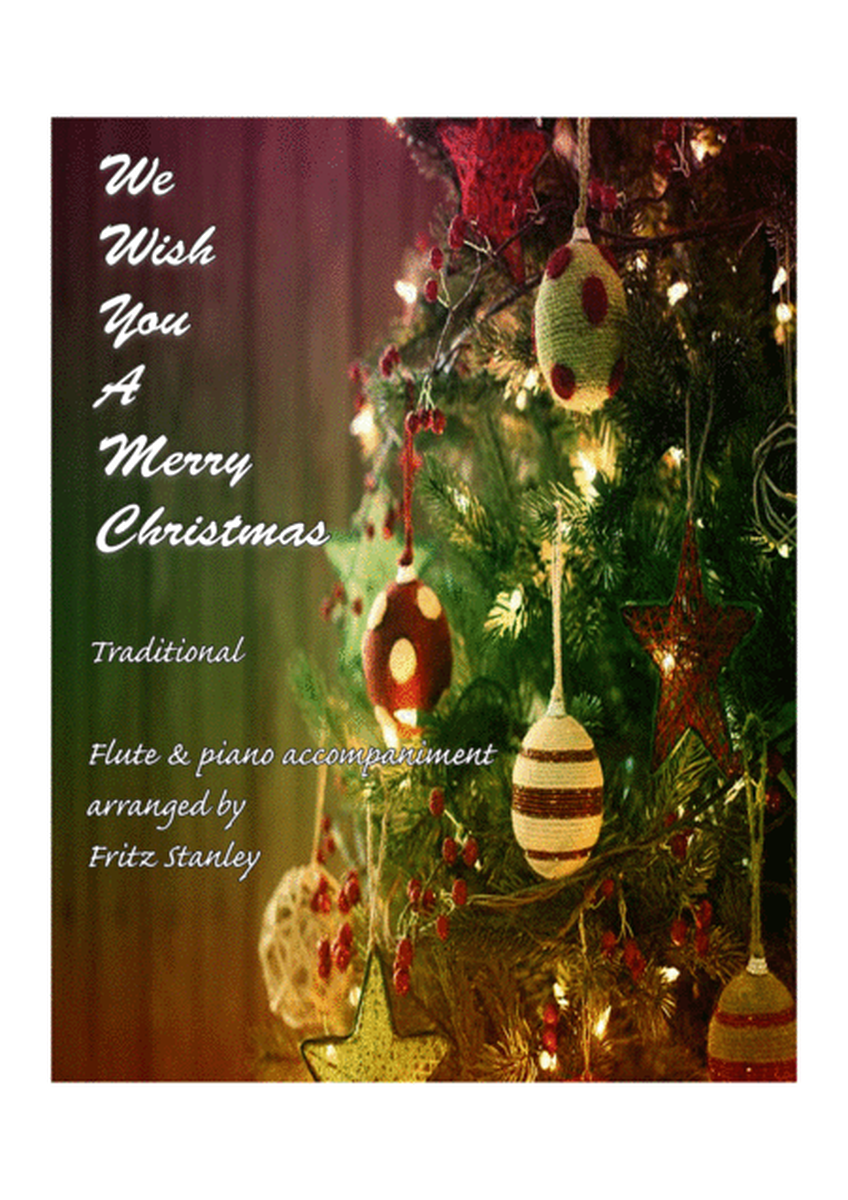 We Wish You a Merry Christmas - Flute & Piano Accompaniment image number null