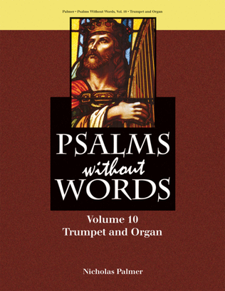 Book cover for Psalms without Words - Volume 10 - Trumpet and Organ