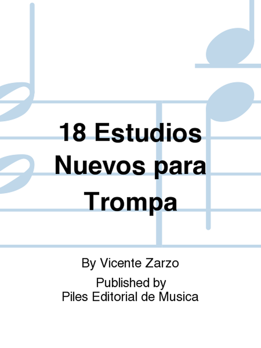 18 Estudios Nuevos para Trompa