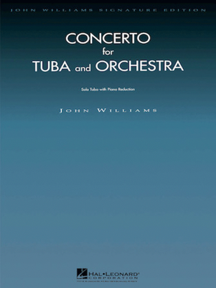 Book cover for Concerto for Tuba and Orchestra