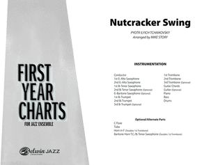 Book cover for Nutcracker Swing: Score