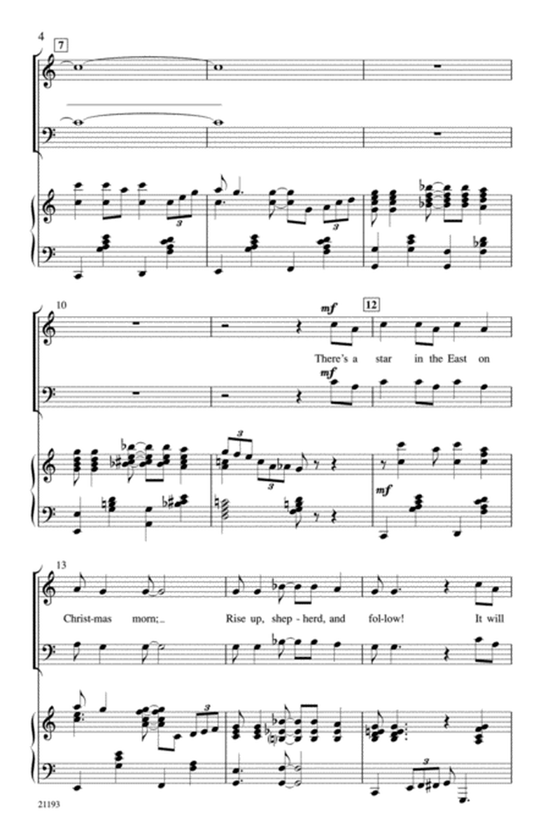 Rise Up, Shepherd, and Follow! by Mark Hayes Choir - Digital Sheet Music
