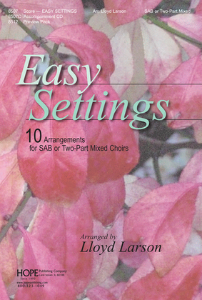 Book cover for Easy Settings 1