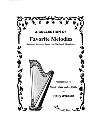 Book cover for A Collection of Favorite Melodies