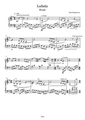 Lullaby - an Etude in 2 against 3