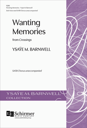 Book cover for Wanting Memories